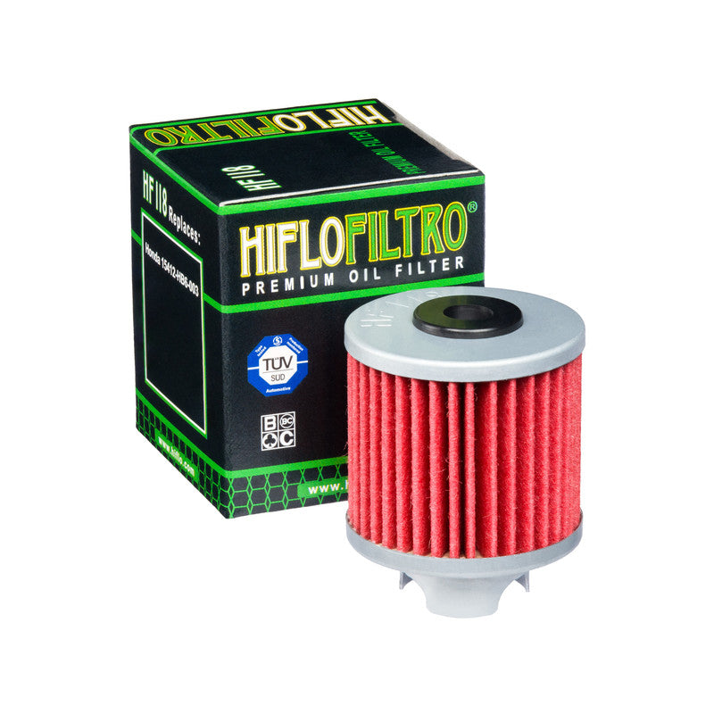 HiFlo Filtro Oil Filter for Kitaco Clutch Cover Honda Grom ZS190