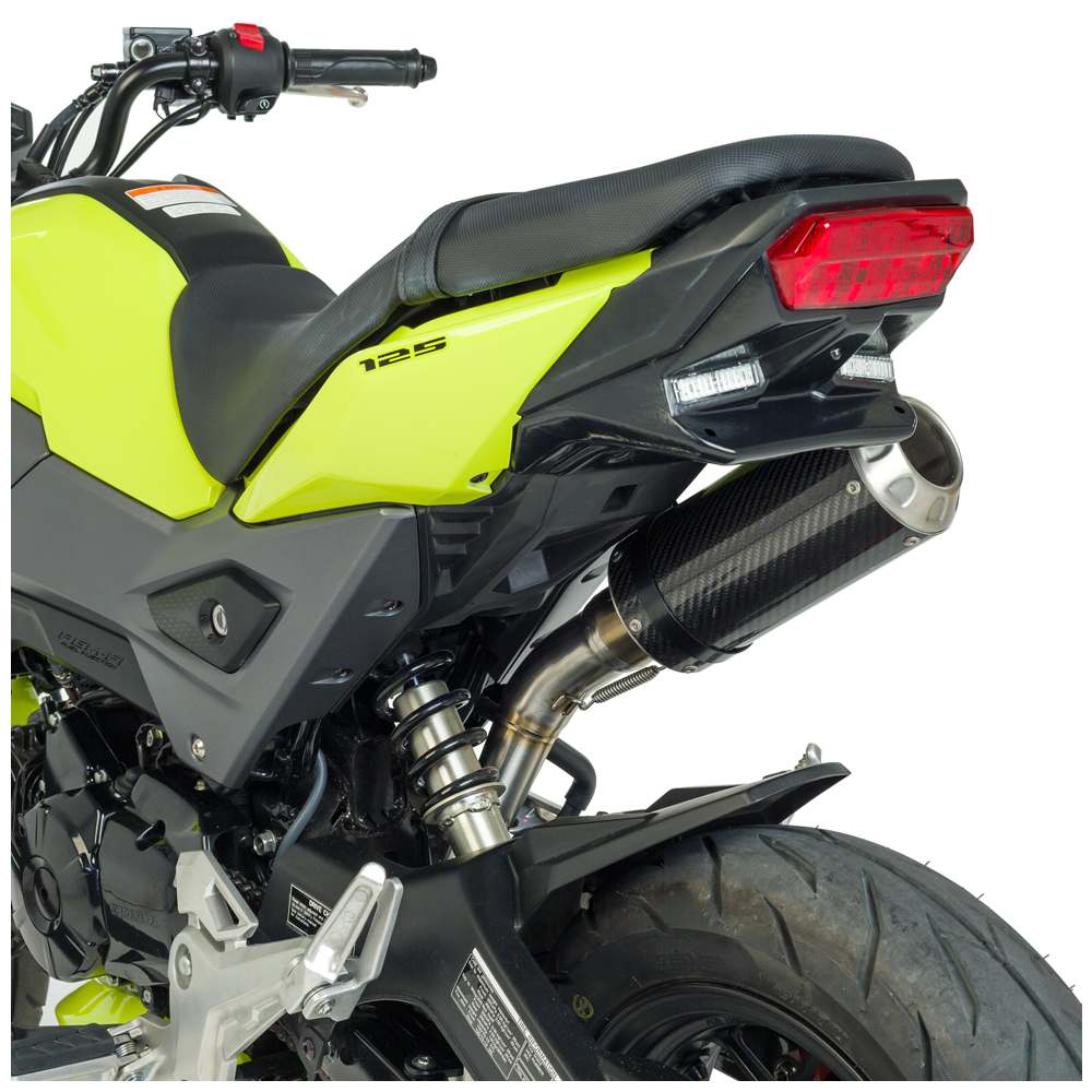 Hot Bodies Racing ABS Plastic Fender Eliminator with LED turn signals. - Honda Grom SF 125 MSX125 2017-18