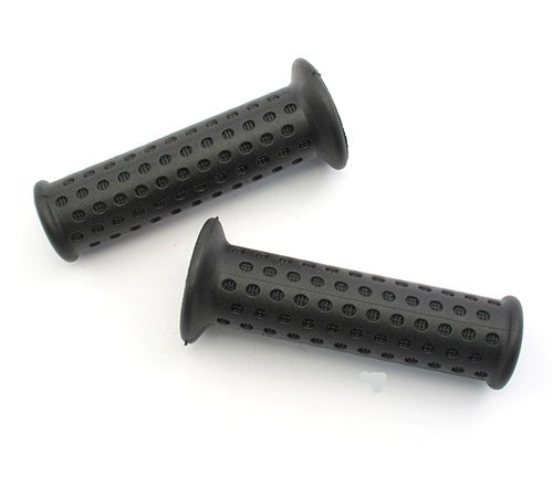 Domino Typhoon Short Grips - Black 7/8"