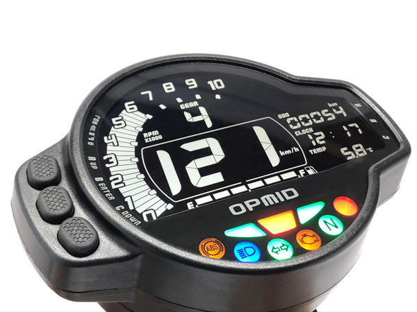 OPMID M1204 Multi Meter DASH (Plug-n-Play) - '19-'21 Honda Monkey 125 / CT125