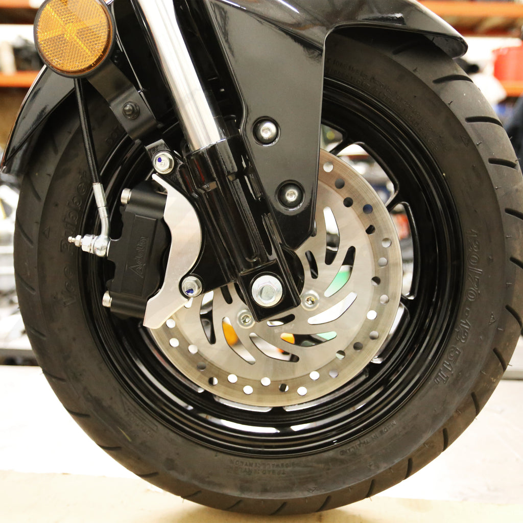 Mad Max Large 4Piston Brake Caliper Bracket Honda Grom 125 Steady Garage