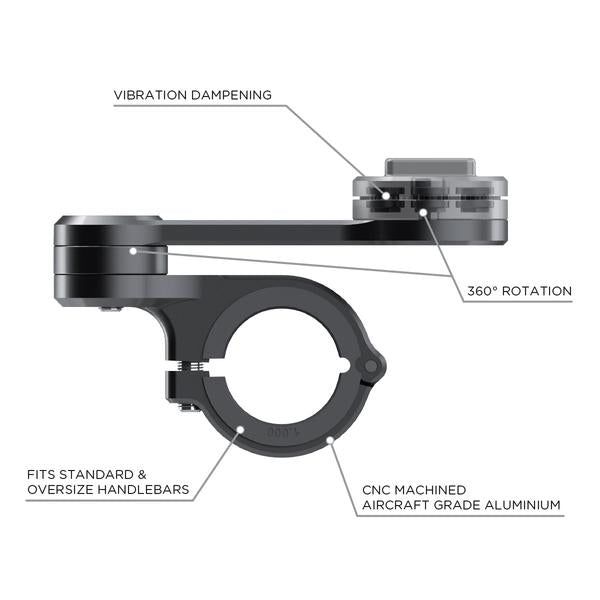 SP Connect Moto Phone Mount Pro - Black – Steady Garage