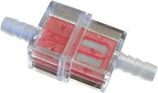 Helix Racing 1/4" Fuel Filter Stainless Steel Element - RED