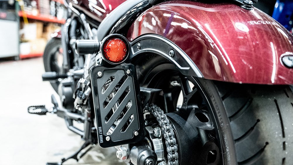 Burly Brand 2022+ Honda Rebel 1100 Slash Cut Side Mount LED Taillight