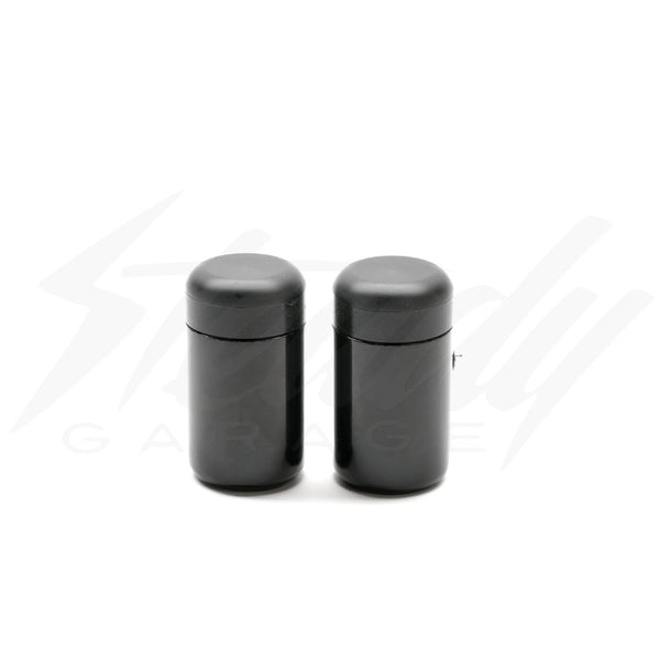 Zeus Armor Black Steel Axle Pegs Honda Grom/ Kawasaki Z125 Steady Garage