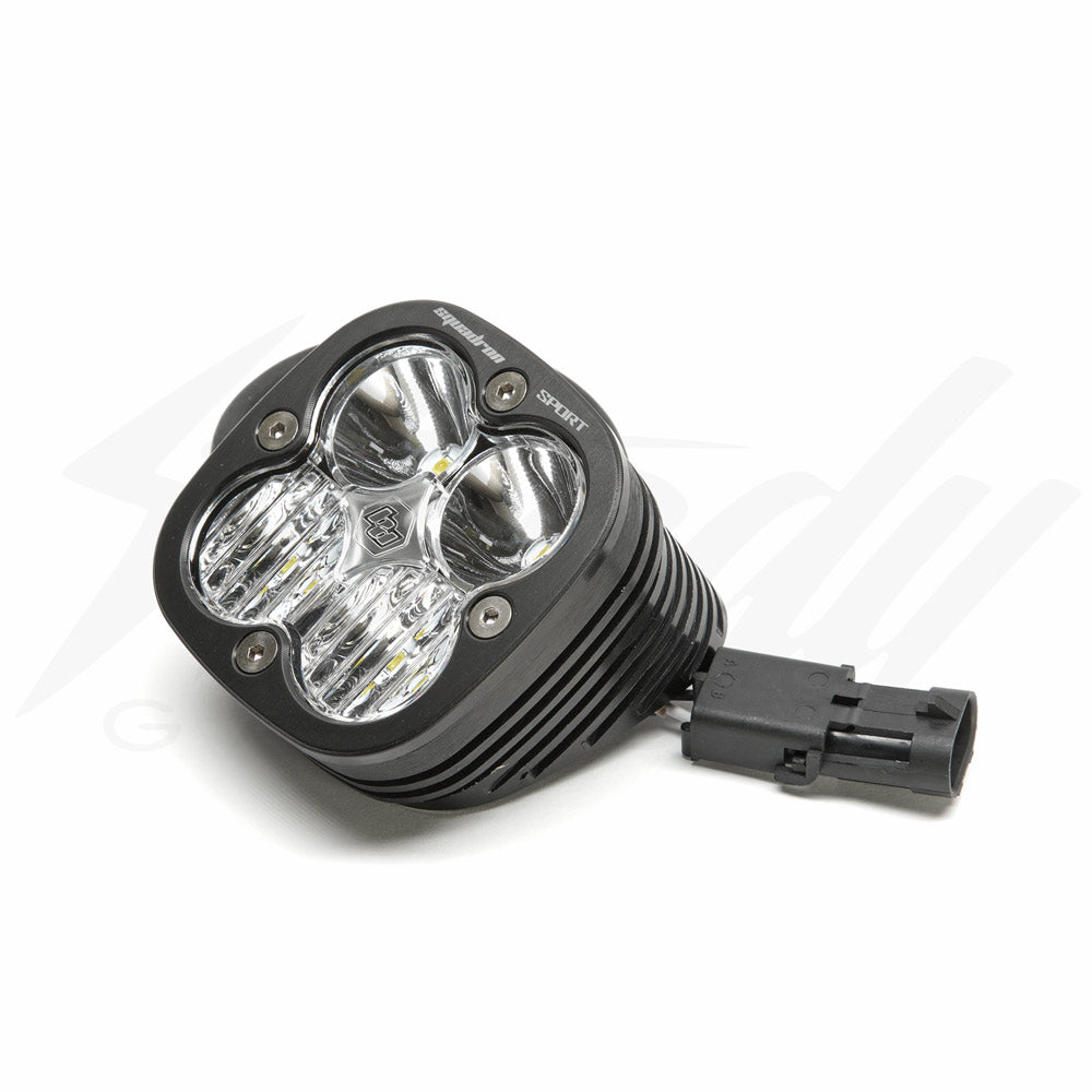 Baja Designs Squadron Sport Angled Flush Mount LED with Driving Lens