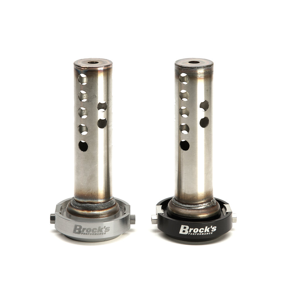 Brocks Performance Noise Suppressor Polished Fits 2 Inch Outlet Honda –  Steady Garage