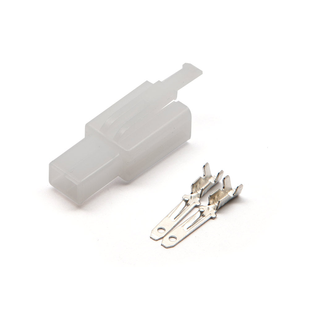 2 Pin male Connector – Steady Garage