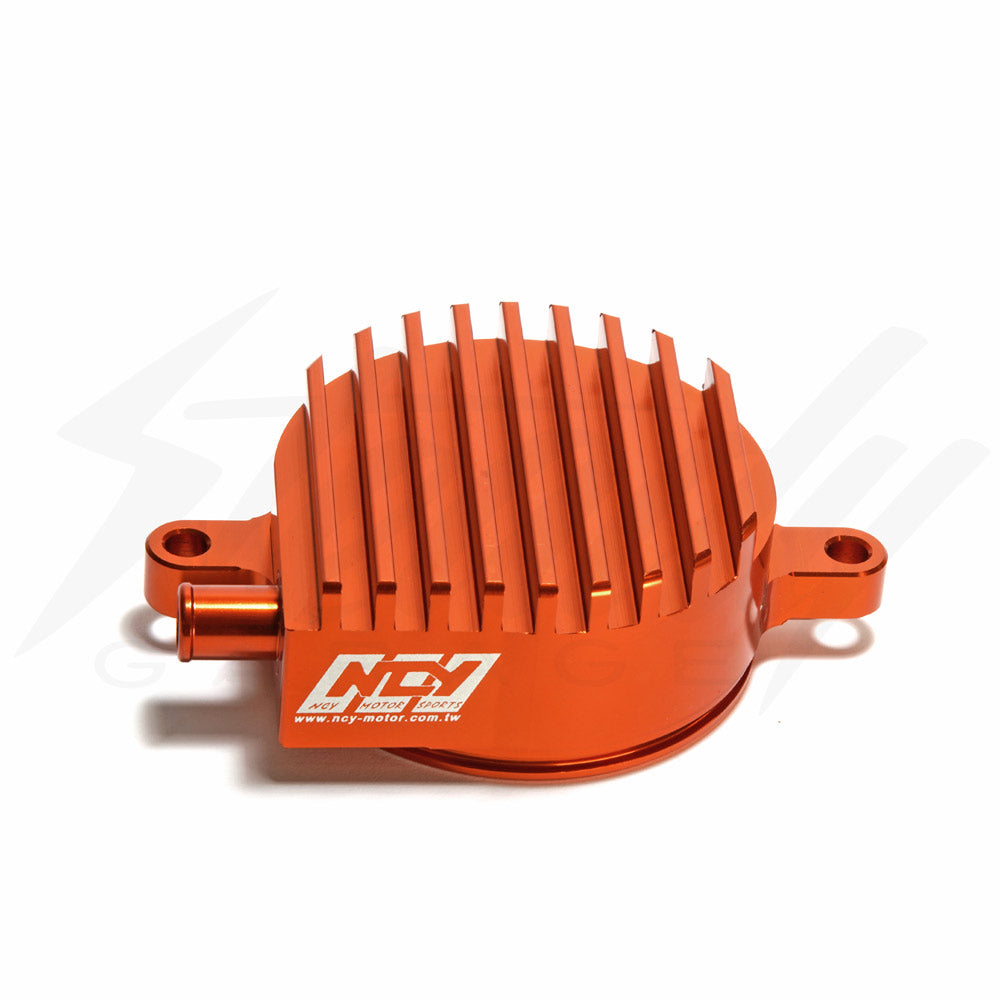 ワンピなど最旬ア！ Zuma Yamaha NCY 125 Breather Case Crank High-Flow Billet コーヒー