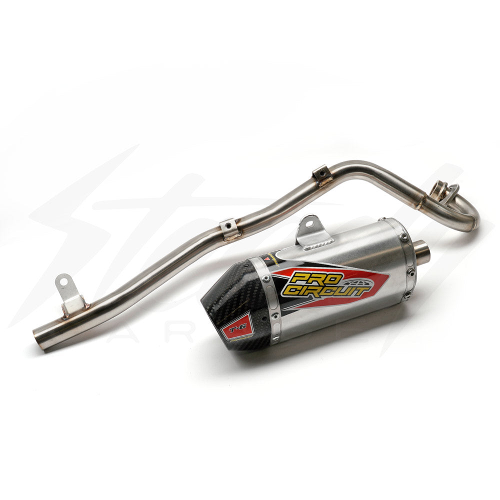 Pro Circuit T-6 Stainless Full Exhaust - Honda CRF110F (2019-2022)