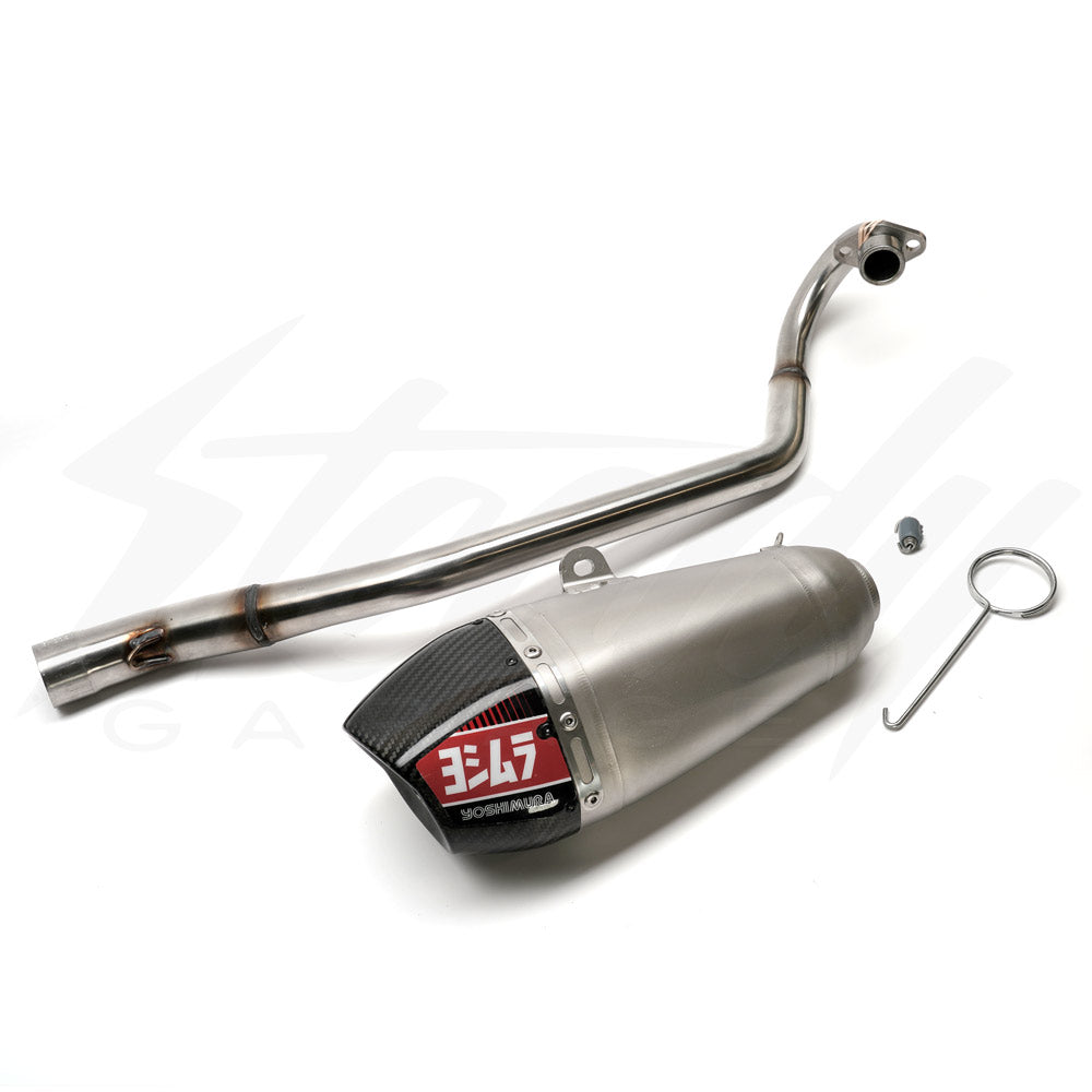 Yoshimura RS-9T Stainless Full Exhaust - Honda CRF110F (2019 +)