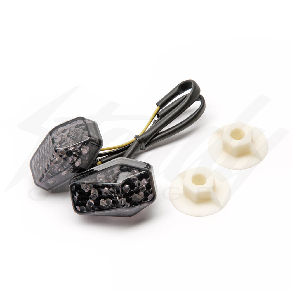 TST Industries LED Flush Mount Turn Signals 2017+ Kawasaki Z125 Pro