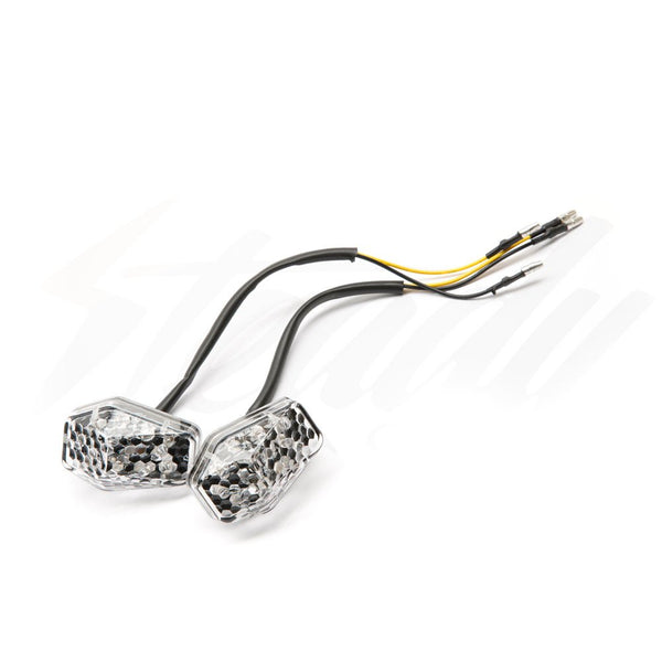 TST Industries LED Flush Mount Turn Signals 2017+ Kawasaki Z125 Pro