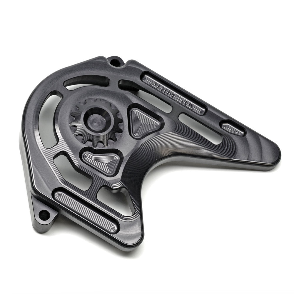 ボディピロー細断メモリーフォーム&ファスナー付き冷却竹カバー 52×135センチ Chimera Engineering Billet Sprocket Cover - Honda Grom (2022+)
