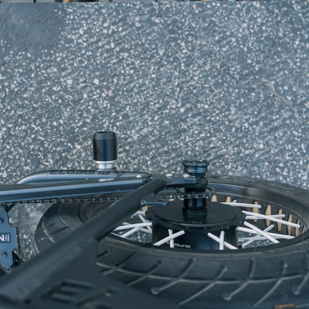 Chimera Engineering 12mm/14mm Axle Puller Slider Cups Super73 ZX