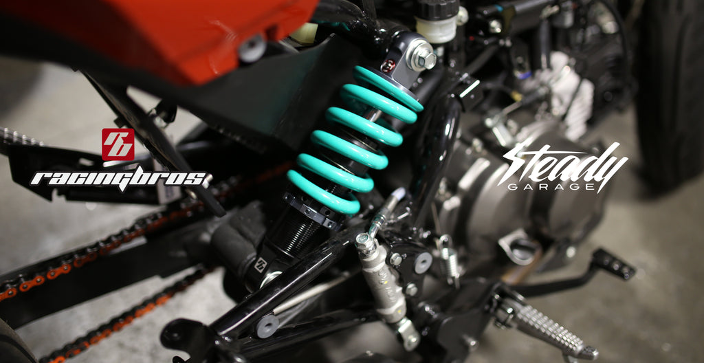 RacingBros Mono R Kawasaki Z125 Pro Shock – Steady Garage