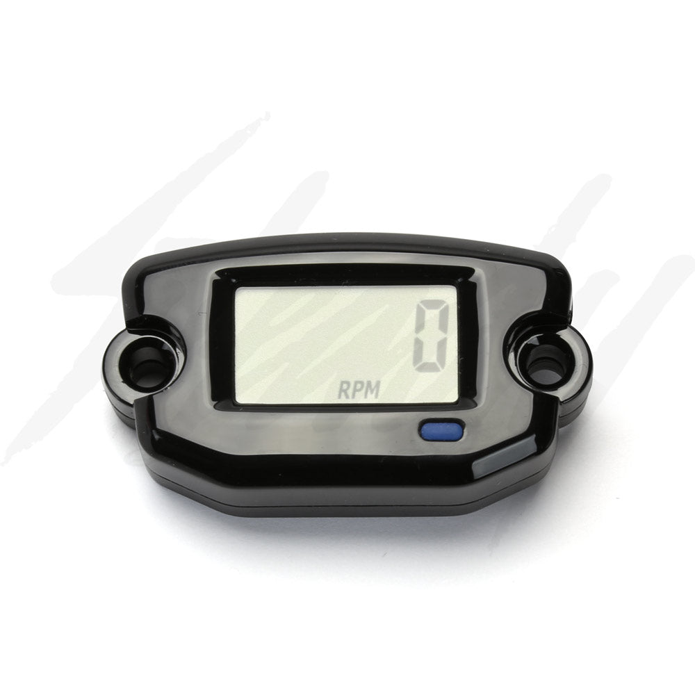 TrailTech TTO Tach & Hour Digital Guage Black