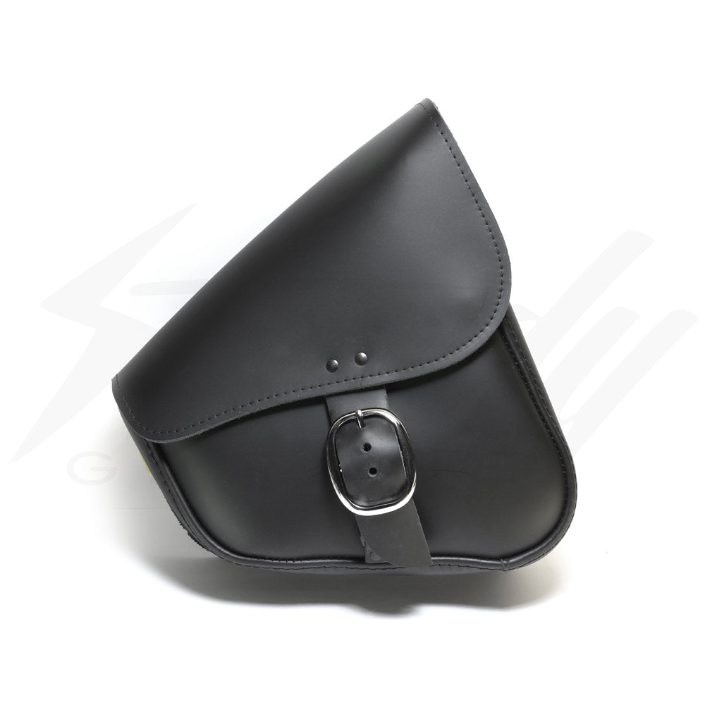 Willie & Max Luggage Leather Swingarm Bag Honda Rebel Steady Garage