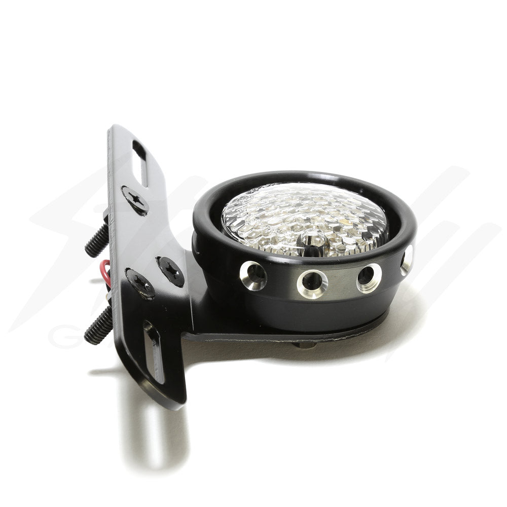 MDH Universal 2.75 Round LED Tail light with License bracket – Steady  Garage