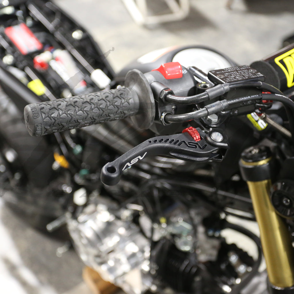 ASV C5 Shorty Brake / Clutch Lever Kawasaki Z125 Pro Ninja 250/300