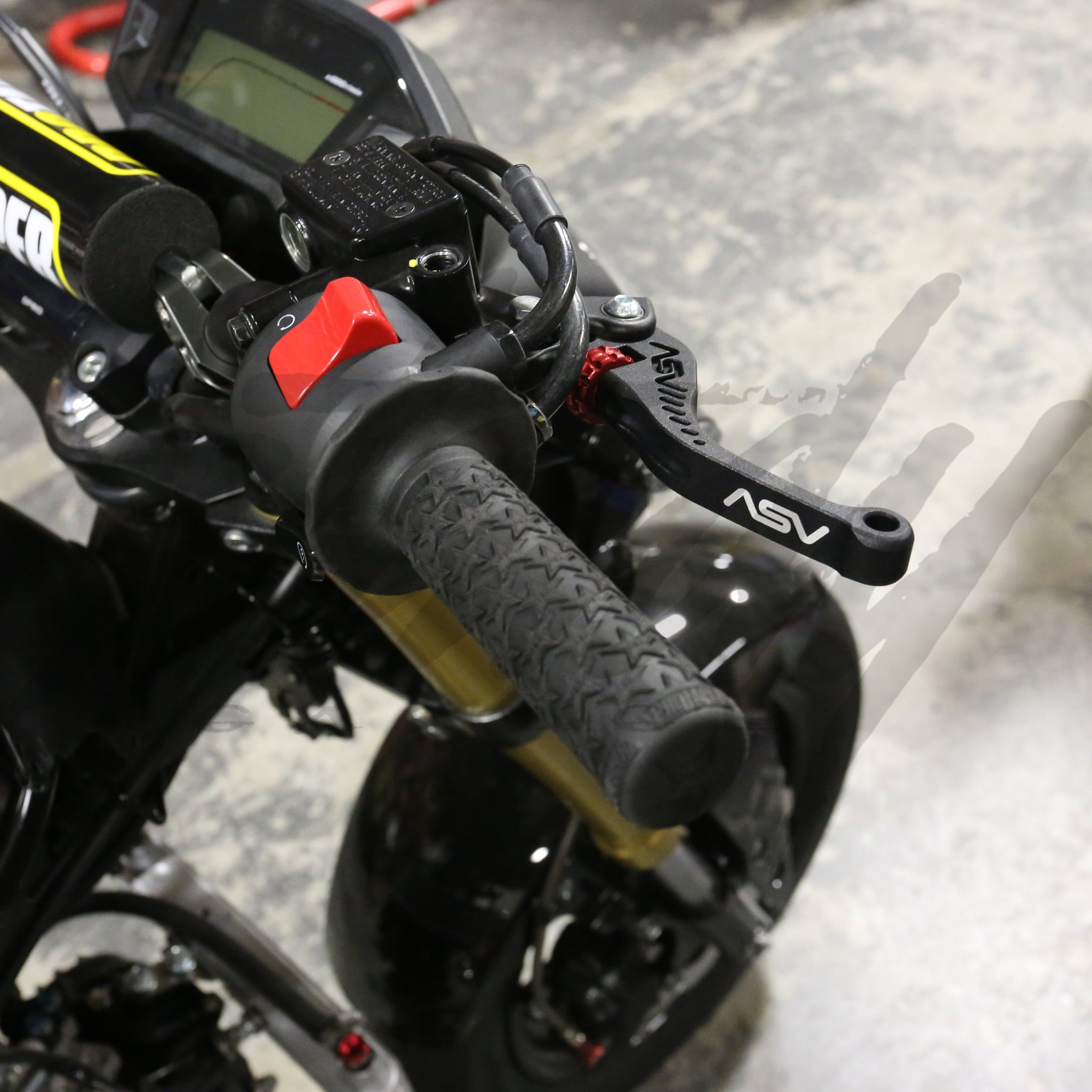 ASV C5 Shorty Brake / Clutch Lever Honda Grom Monkey 125 Steady Garage