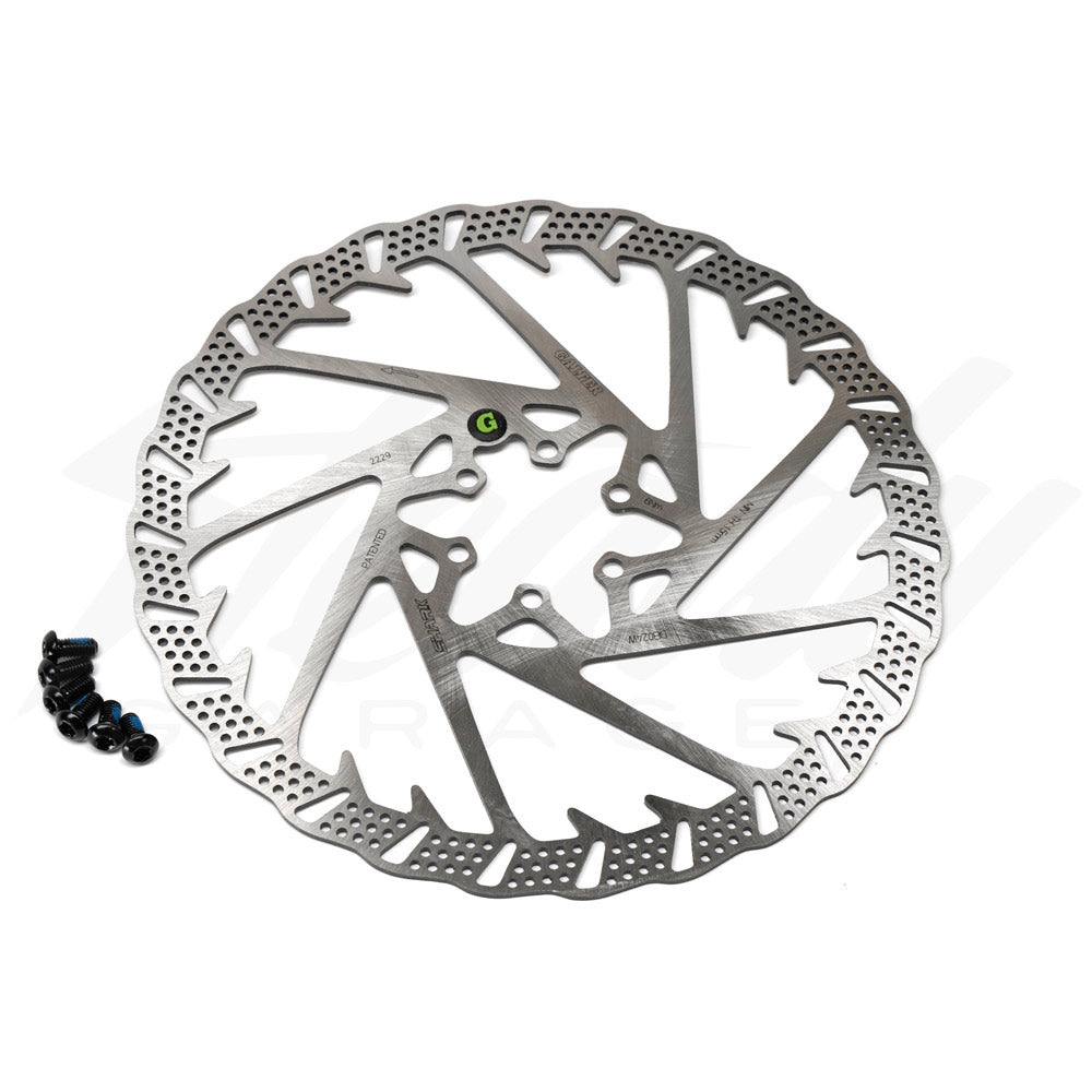 Galfer Racing BICYCLE FRONT / REAR SHARK ROTOR 203mm – Steady Garage