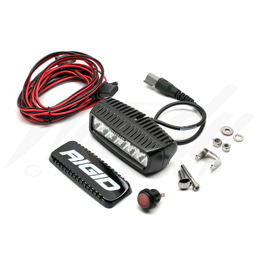 Rigid Industries SR-Q2 Pro LED Add On Headlight for Benelli TNT