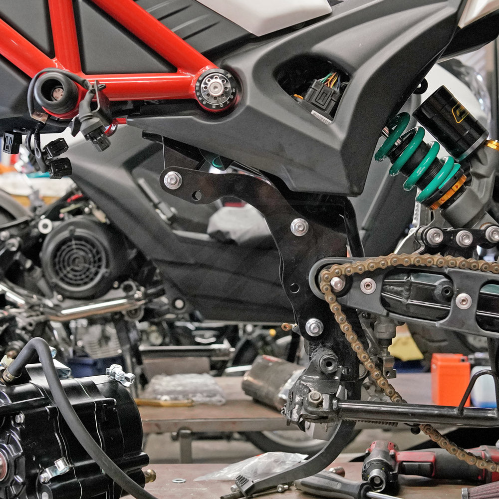 Chimera Engineering Bracket to Mount ZS190 Zongshen 190CC Engine to SS ...