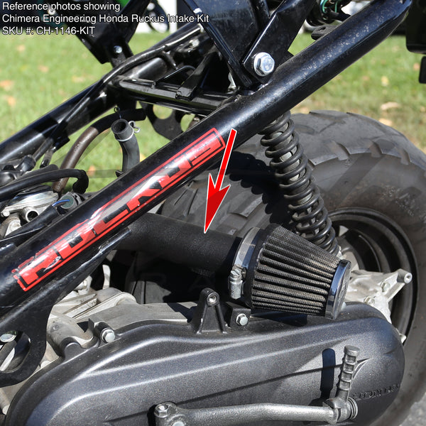 Chimera Short Ram Air Intake System - Honda Ruckus 50cc (ALL YEARS)