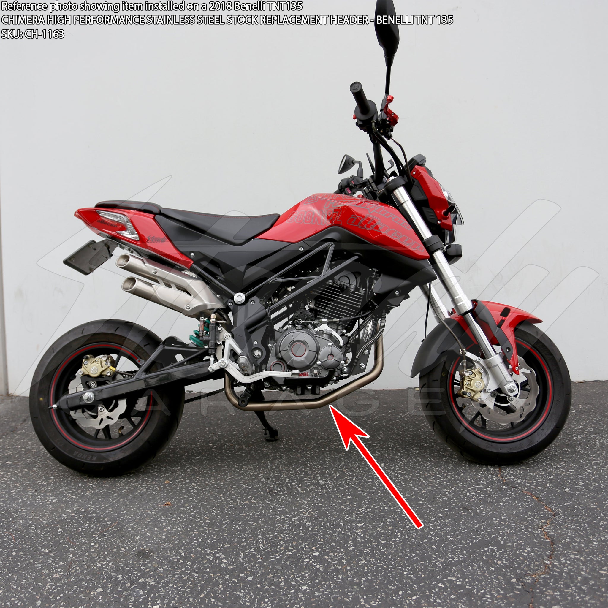 Chimera High Performance Stainless Steel Stock Replacement Header ...