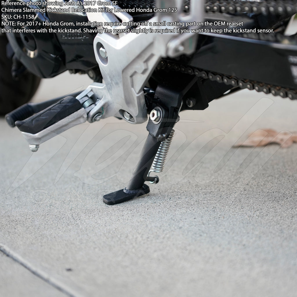 grom kickstand
