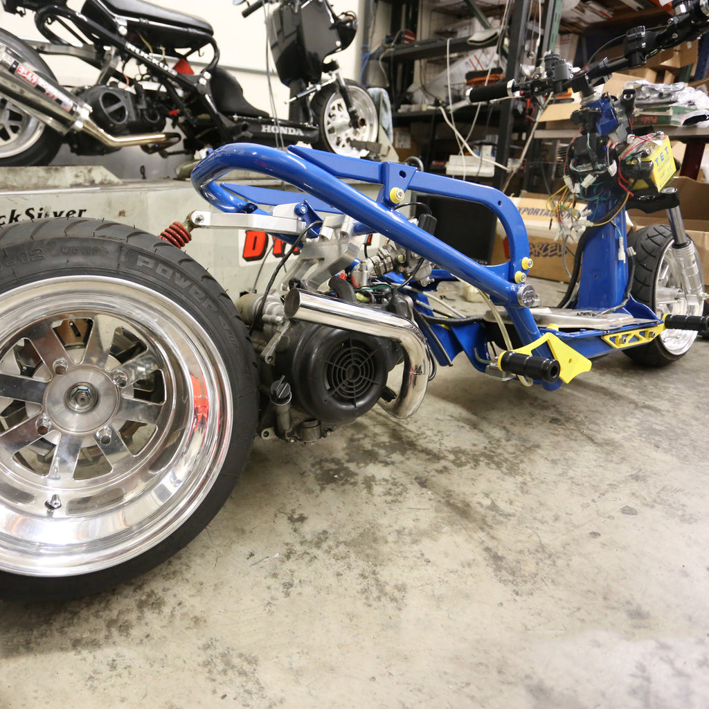 CHIMERA High Rise Stainless Steel Header GY6 150cc 125cc Engine ...