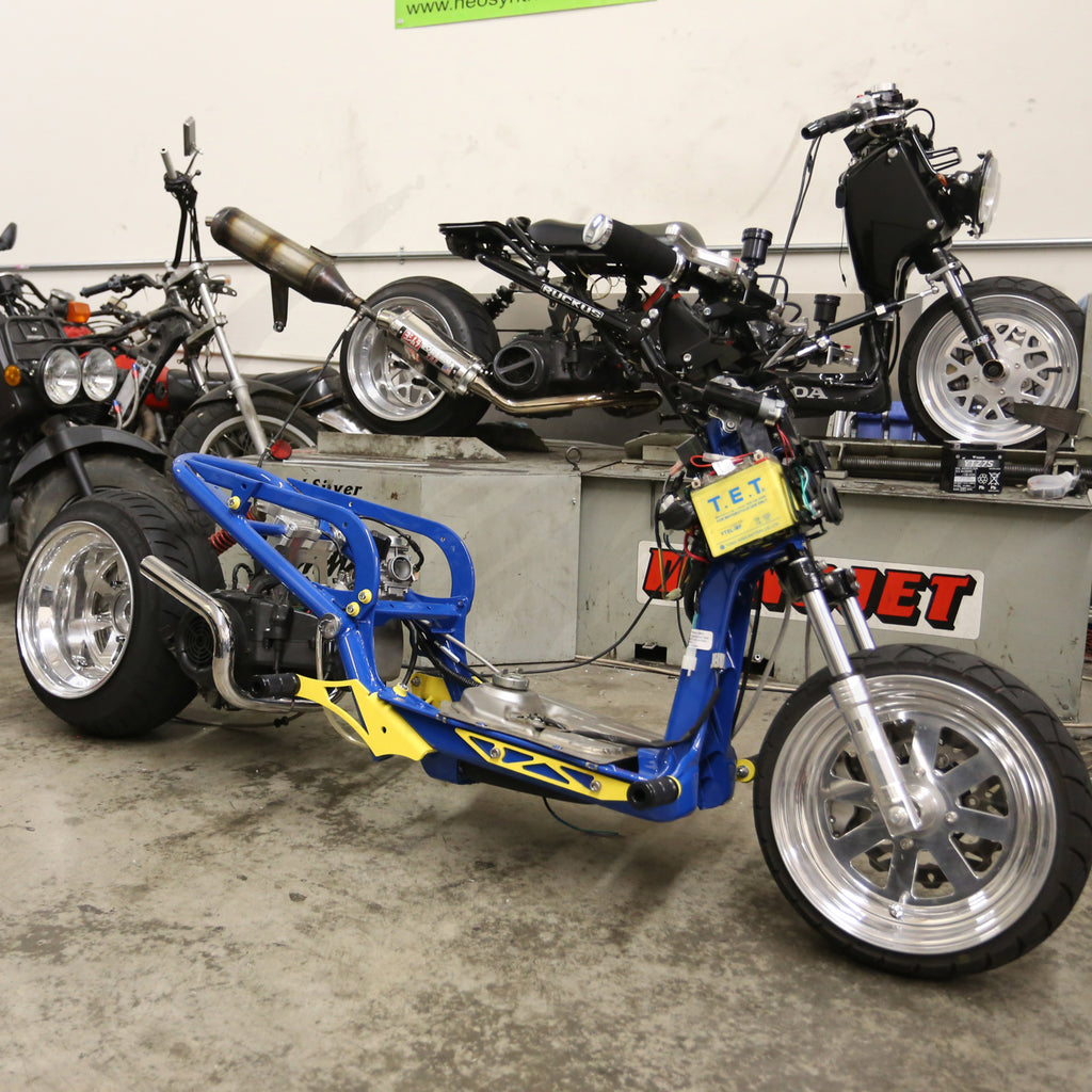 CHIMERA High Rise Stainless Steel Header GY6 150cc 125cc Engine ...