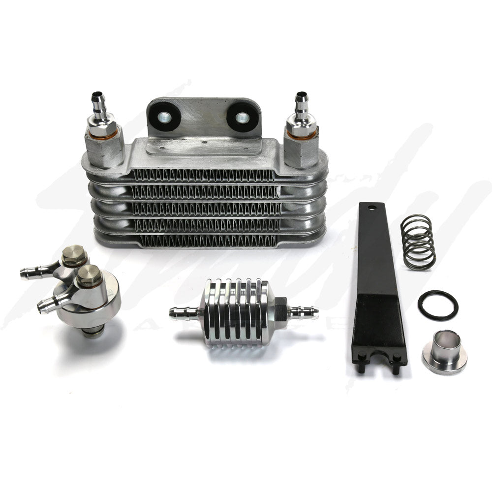 NCY Oil Cooler Kit Honda Ruckus Steady Garage