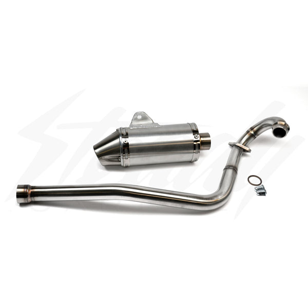 Piranha T4 Stainless Full Exhaust - Honda CRF110F (2013-2018)