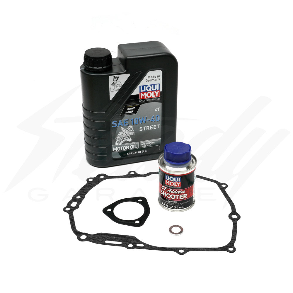 Liqui Moly HC Street Complete Oil Change 10W-40 - Honda Grom Monkey 125 (2014-2020)