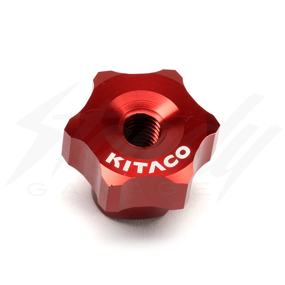 Kitaco Aluminum Brake Arm Adjusting M6 Nut for Honda CUB 125 Ruckus Metropolitan