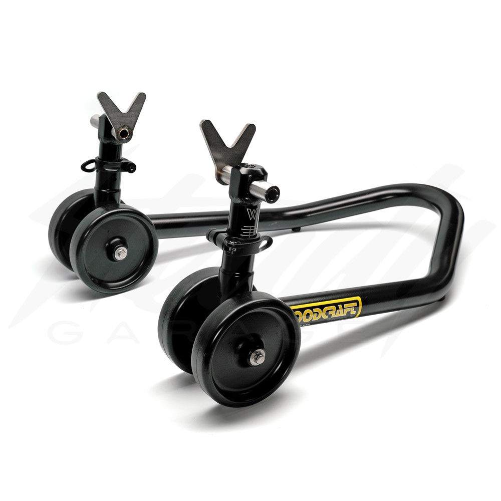 Woodcraft MINI Rear Adjustable Spool Stand 12" Tire Steady Garage