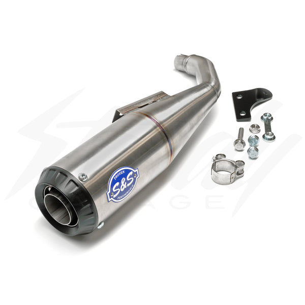 S&S Cycle Grand National Slip-On Exhaust - HONDA GROM 2022+