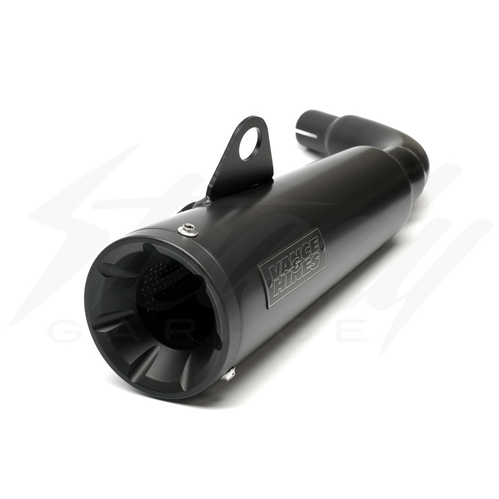 YEAR END SALE : Vance and Hines Upsweep Black Slip-On Exhaust