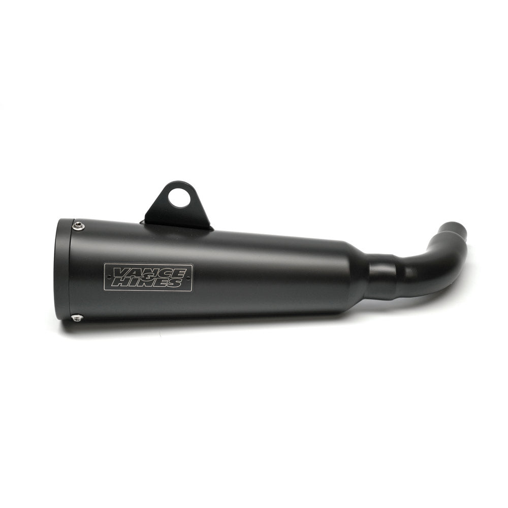YEAR END SALE : Vance and Hines Upsweep Black Slip-On Exhaust