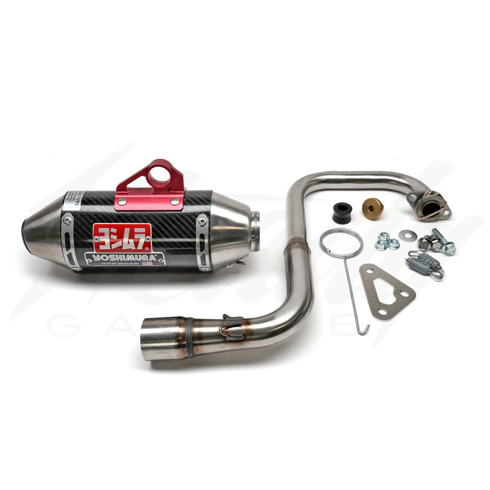 Yoshimura RS-2 Full Exhaust System SS/CF/SS for 10-16 Polaris RZR170