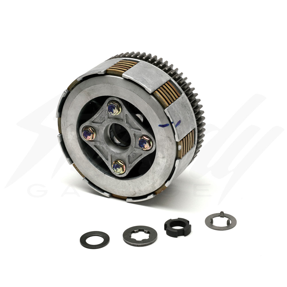 Complete Clutch Assembly for Zongshen 190cc ZS190 Engine Steady Garage