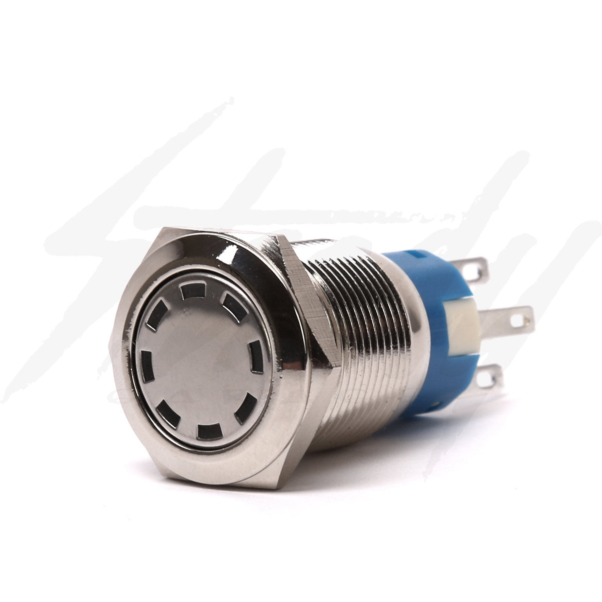 Universal Tron LED Push Momentary Button Non-Locking – Steady Garage
