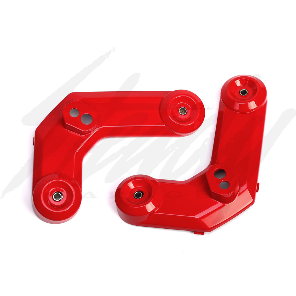 OEM TDM Valentine Red Metallic Front Signal Boomerang Brackets Grom 125 (2014-2015)