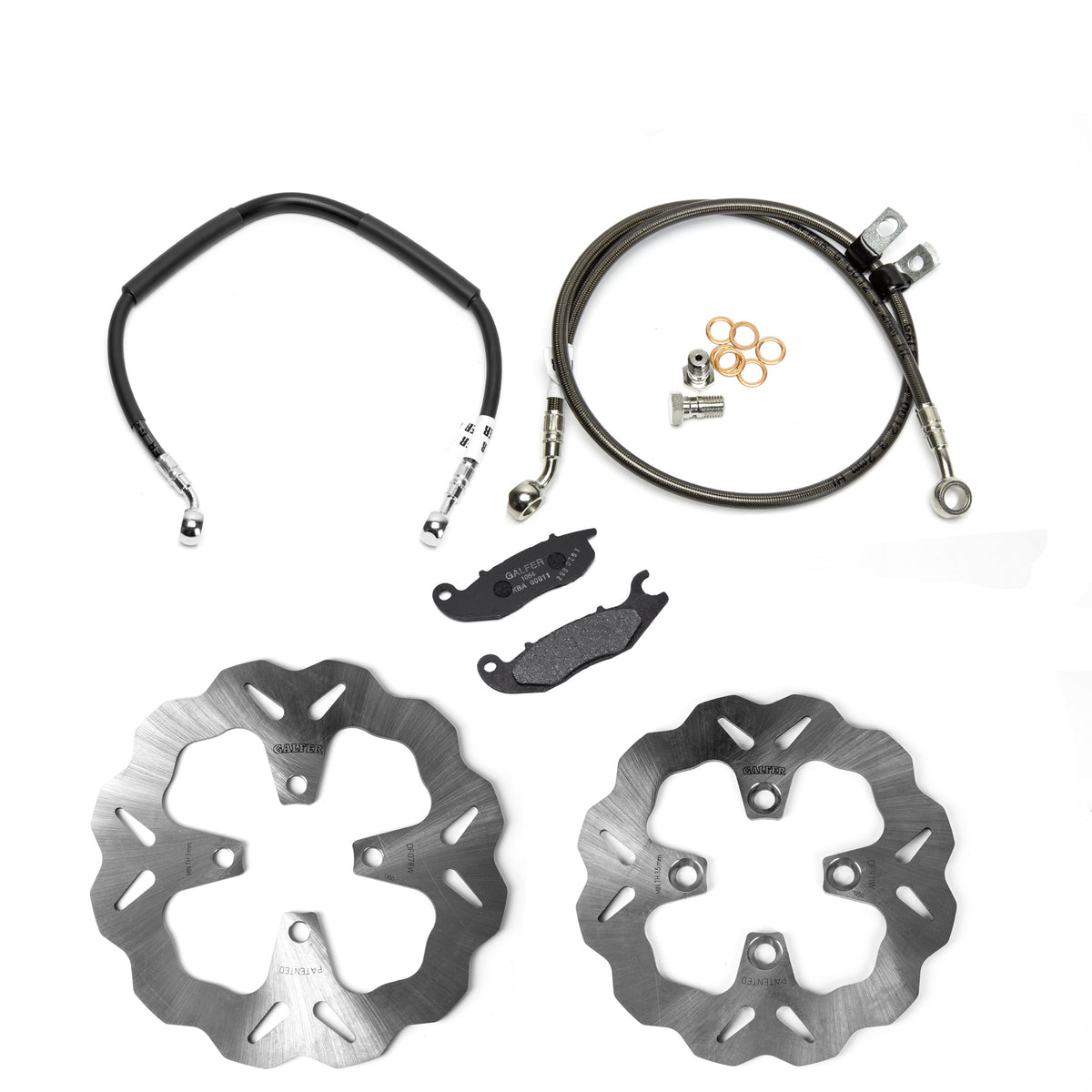 Galfer Racing Honda Grom Brake Upgrade Package (NON ABS) Steady Garage