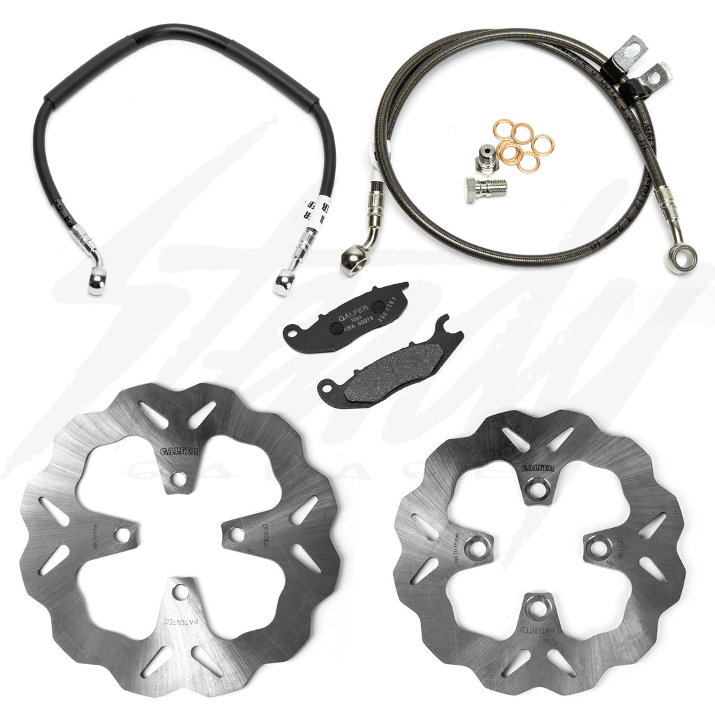 Galfer Racing SSR Razkull 125 Brake Upgrade Package