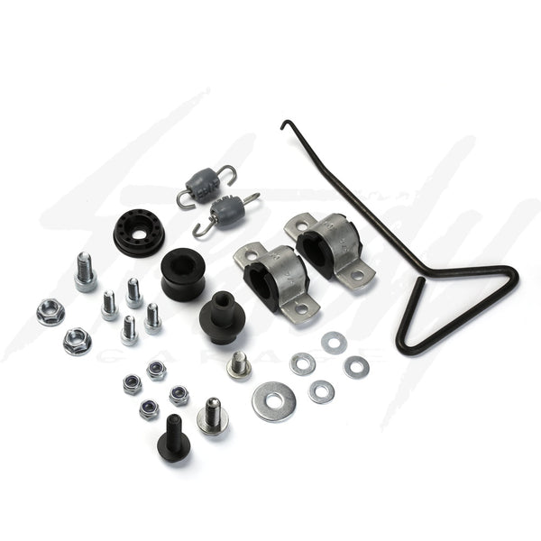 Yoshimura Kawasaki Z125 Pro 2017 Carbon RS2 Exhaust System Steady Garage