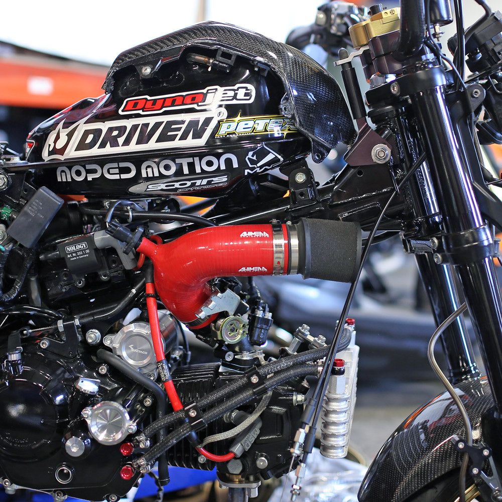 Chimera S Cold Air Intake for Big Bore Throttle Body Honda Grom 125 Steady Garage