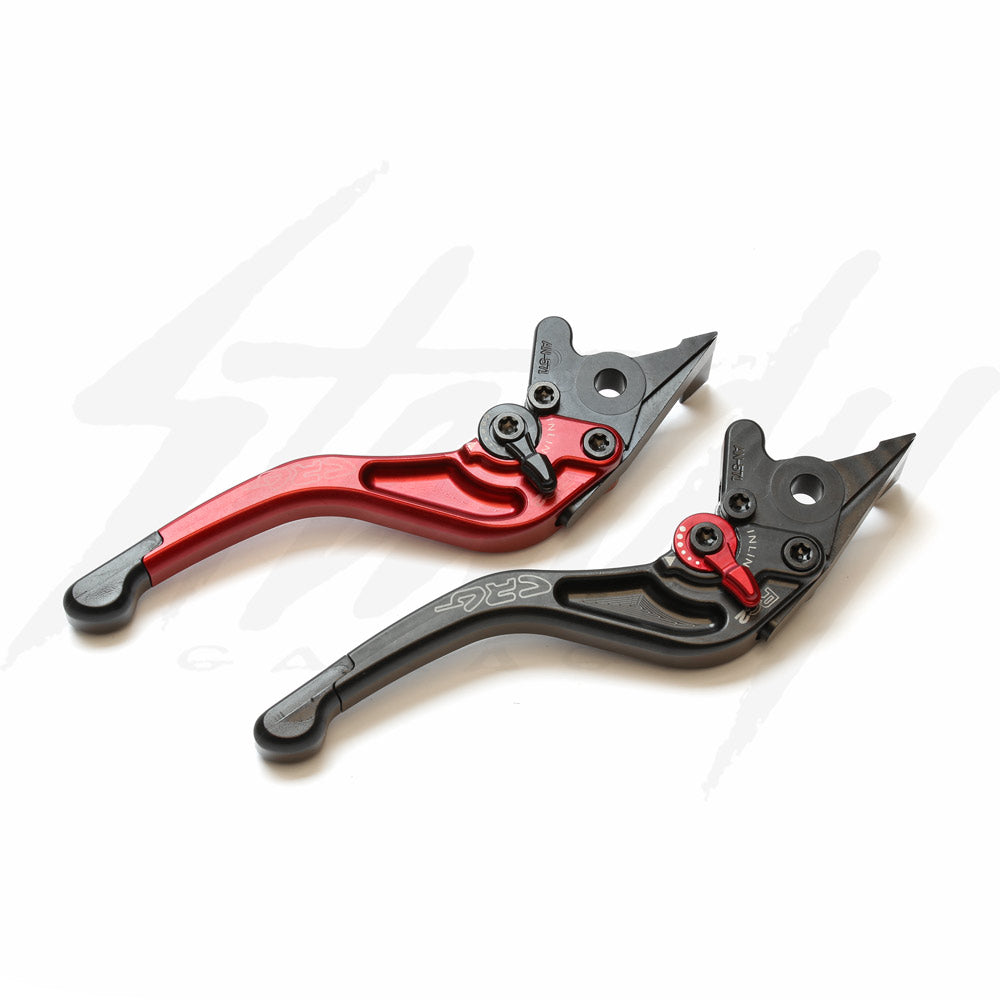 MTCRIGHTER Retractable Foldable Brake Lever Clutch Lever For Kawasaki